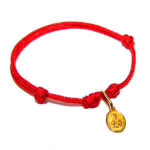 Pulsera protectora roja