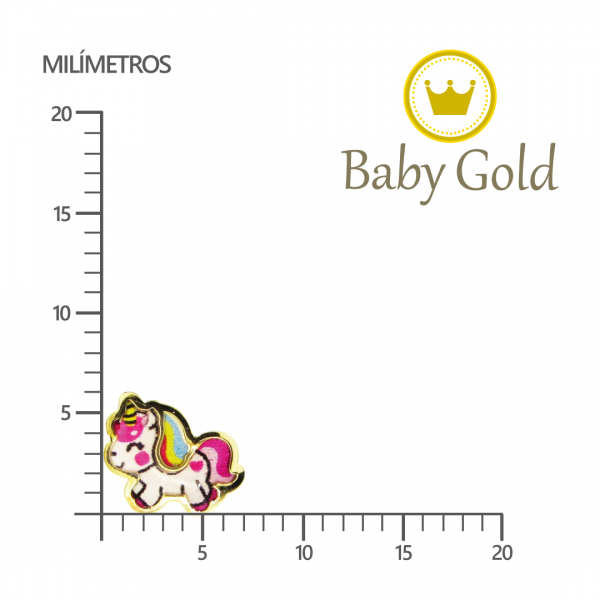 aretes de oro 18k para bebés