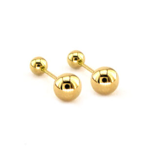 aretes de oro 18k para bebés