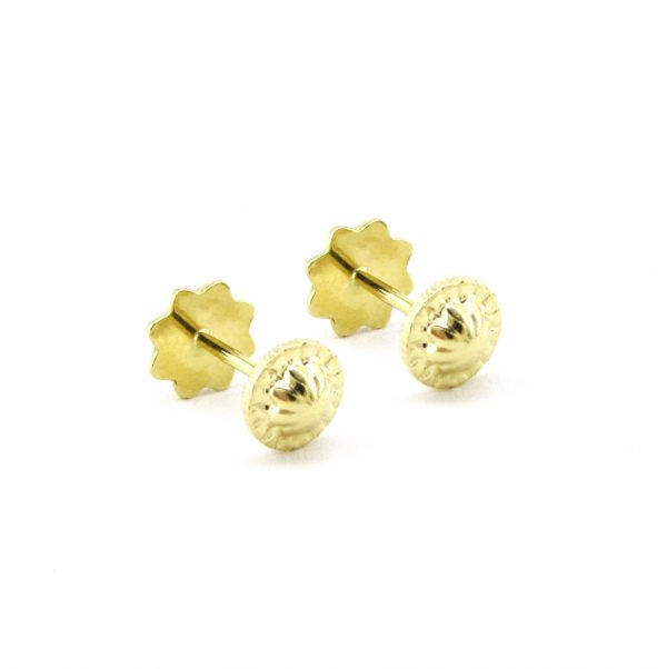 aretes de oro 18k para bebés