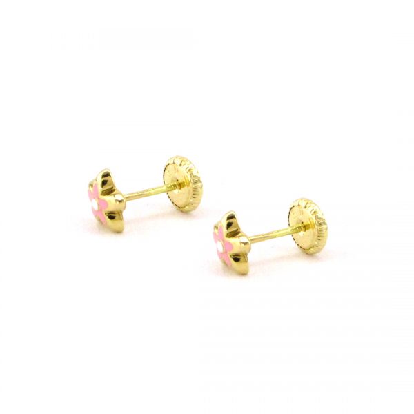 aretes de oro 18k para bebés